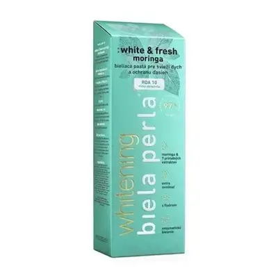 Perla bianca e moringa fresca, dentifricio