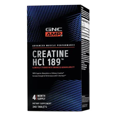 Gnc Amp Creatina Hcl 189, 240 Tb