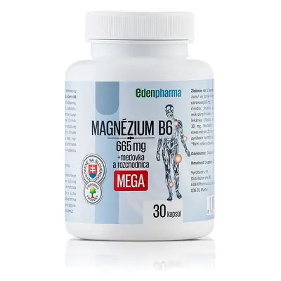 EDENPharma MAGNESIO + Vitamina B6 1×30 tbl