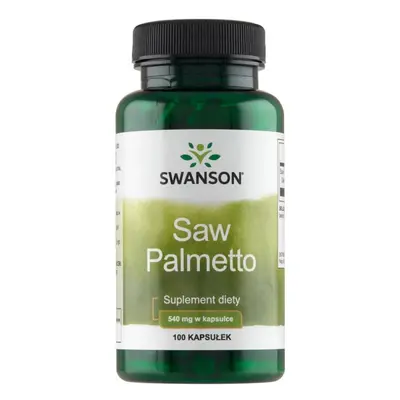 Swanson Saw Palmetto 540 mg, Sabal palm, 100 capsule