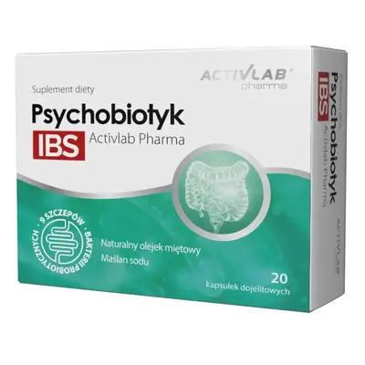 Integratore alimentare per problemi intestinali - Activlab Pharma Psychobiotico IBSA, 20 capsule