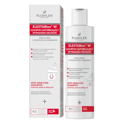 Flos-Lek ELESTABion W, Shampoo Anticaduta, 200 ml