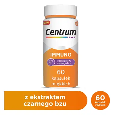 Centrum Immuno con estratto di sambuco, 60 capsule molli