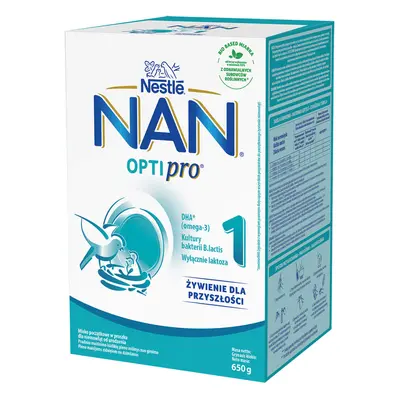 Nestle NAN Optipro 1, latte per bambini dalla nascita, 650 g