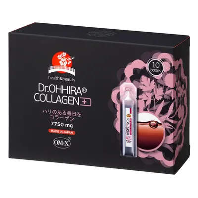 Dr. Ohhira Collagen+, collagene liquido da bere, 10 fiale