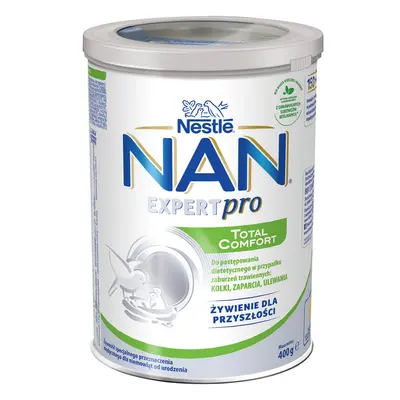 Nestle NAN Expertpro Total Comfort, per i disturbi digestivi dei bambini dalla nascita, 400 g