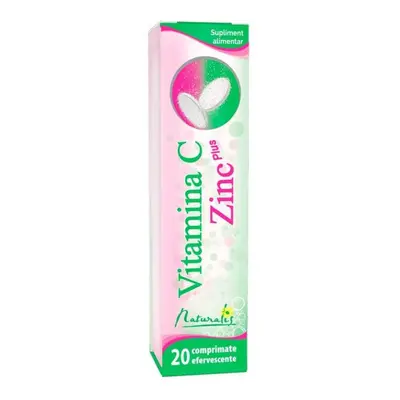 Naturalis Vitamina C 1000 mg + Zinco x 20 compr. eff