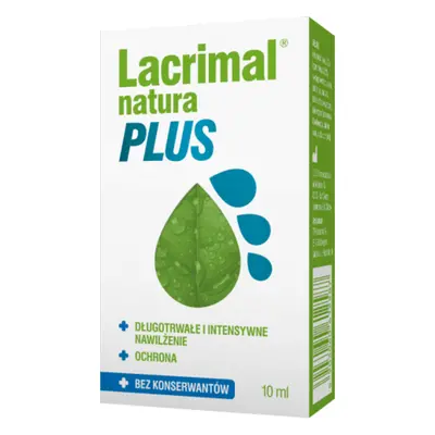 Lacrimal Natura Plus, collirio, 10 ml