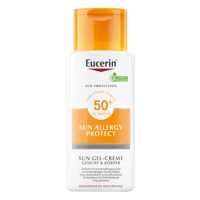 Eucerin Sun Allergy Protect, gel-crema per viso e corpo, SPF 50+, 150 ml