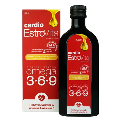 EstroVita Cardio, esteri degli acidi Omega 3-6-9, 250 ml