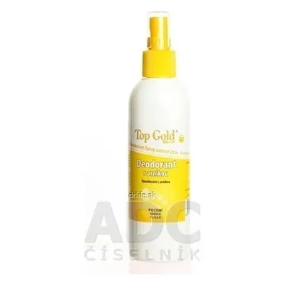 TOP GOLD Deodorante con arnica + tea tree oil 1×150 ml, spray