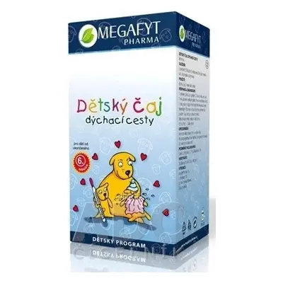 MEGAFYT BREATHING WAYS Tè per bambini 1×40 g (20×2 g), tisana