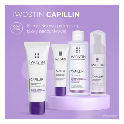 Iwostin Capillin, crema intensiva riducente arrossamenti SPF20, 40ml