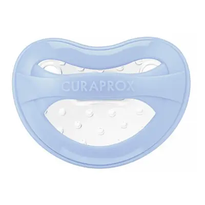 Curaprox Baby, succhietto in silicone, blu, misura 1, 1-2,5 anni, 1 pezzo