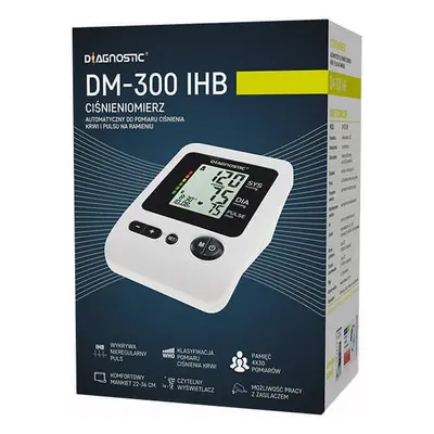 Diagnostica DM-300 IHB, misuratore automatico della pressione arteriosa del braccio superiore