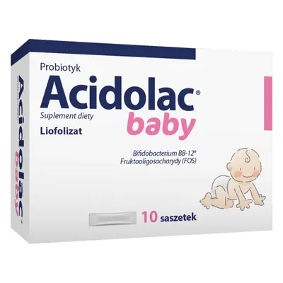 Acidolac Baby per neonati e bambini 10 bustine