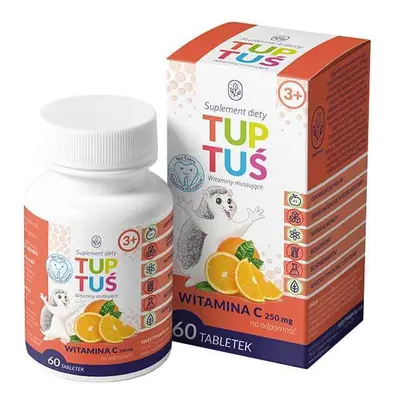 Tuptuś Vitamina C 250 mg Per l'immunità, 60 compresse