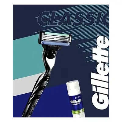 Gillette Mach3 Start rasoio + Serie 100 ml schiuma da barba, set regalo 1×1 pz, kit da barba per