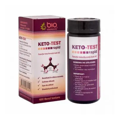 Keto-Test, 100 strisce, Bio Elements