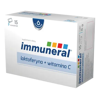 Immuneral, lattoferrina + vitamina C, 1 g x 15 bustine