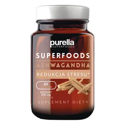 Purella Superfoods Ashwagandha Riduzione dello stress, 60 capsule