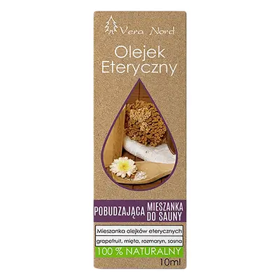 Vera Nord, olio essenziale naturale, miscela stimolante per la sauna, 10 ml