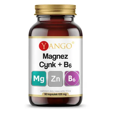 Yango Magnesio + Zinco + B6, 90 capsule