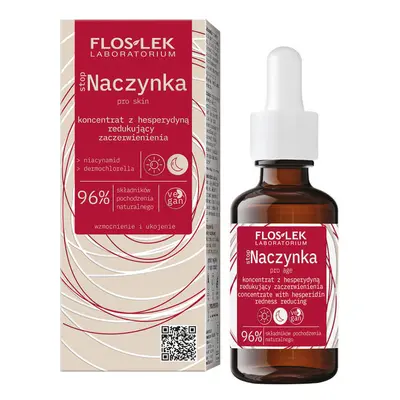 Concentrato riducente per rossori con esperidina Flos-Lek Stop Vasi Sanguigni, 30 ml