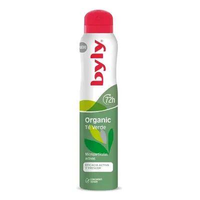 Deo spray alla menta e al tè verde, protezione 72h Bio, 200 ml, Organic Byly