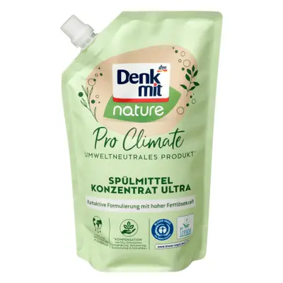 Denkmit Pro Climate detersivo per piatti concentrato, 500 ml