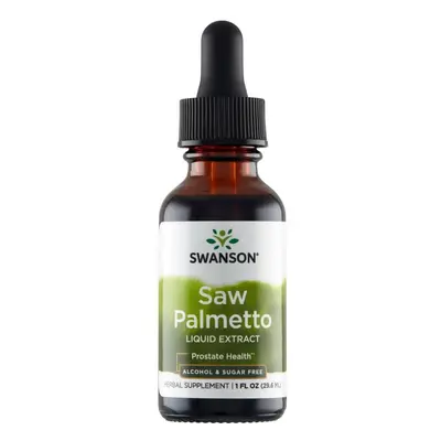 Swanson Saw Palmetto Estratto liquido, palma sabal, 29,6 ml