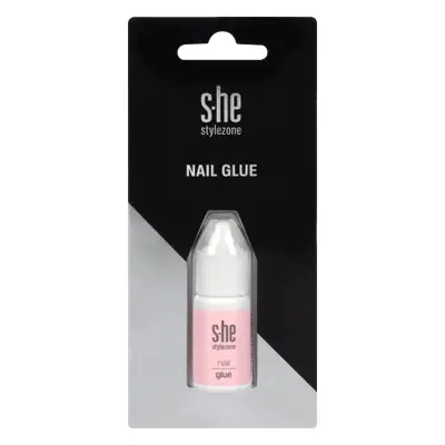 S-he color&style Colla per unghie artificiali, 3 ml