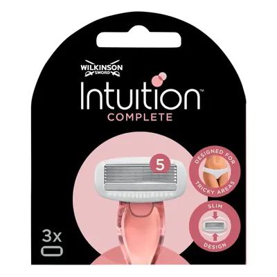 Wilkinson Sword Intuition Complete, cartucce per rasoi, 3 pezzi