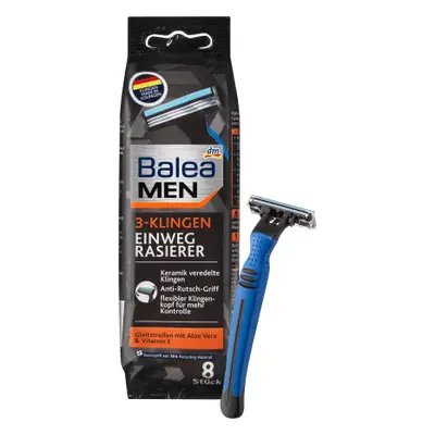 Balea MEN Rasoio usa e getta, 8 pz