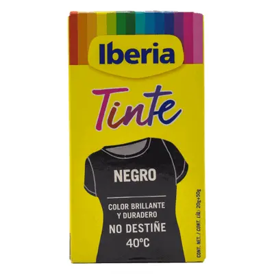 Tintura per vestiti Iberia Black, 70 g