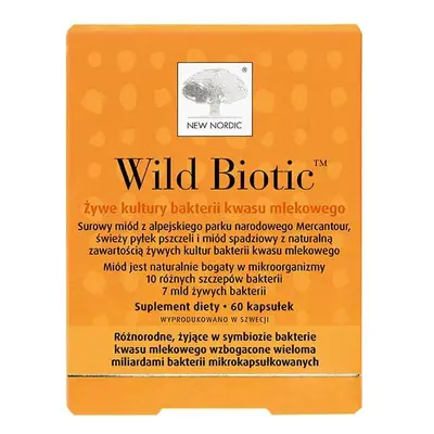 Nuovo Nordic Wild Biotic, 60 capsule