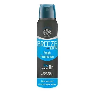 Deodorante spray da uomo senza alluminio Fresh Protection Men, 150 ml, Breeze