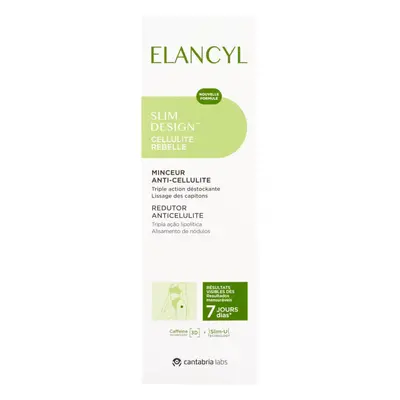 Elancyl Slim Design, crema corpo per la cellulite ostinata, 200 ml