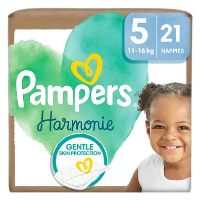 Pampers Harmonie, pannolini, taglia 5, 11-16 kg, 21 pz