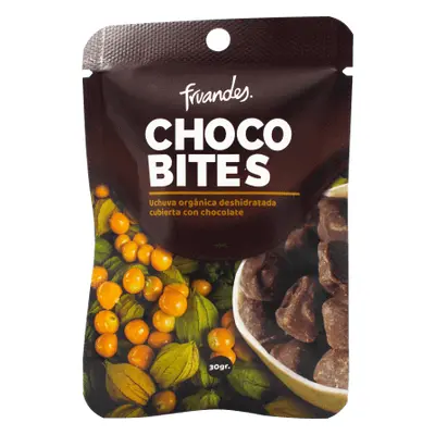 Fruandes Olivello spinoso Inca disidratato avvolto nel cioccolato, 30 g