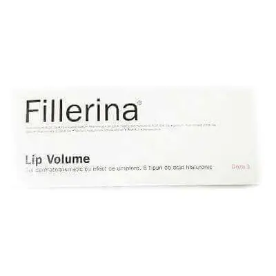 Gel dermatocosmetico ad effetto riempitivo per labbra Doza 3 Lip Volume Fillerina, 5 ml, Labo