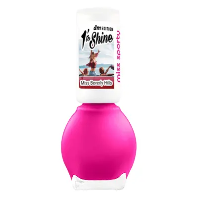 Smalto per unghie Miss Sporty 1 Minute to Shine 632 Miss Beverly Hills, 7 ml