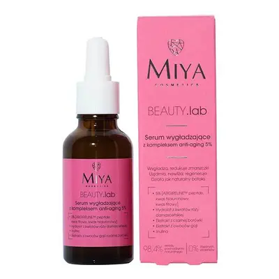 Siero Anti-Aging Miya Cosmetics con Acido Ialuronico, Riduce le Rughe, Leviga la Pelle 30ml