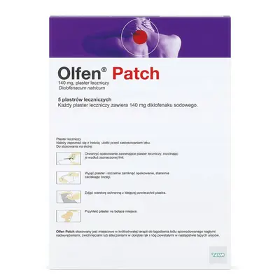 Olfen Patch 140 mg, cerotto medicinale, 5 pz