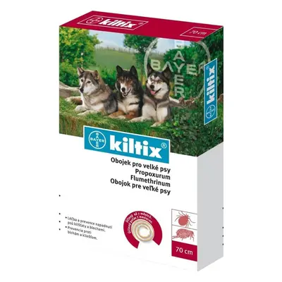 Collare KILTIX per cani di taglia grande 1×1 pz, collare antiparassitario 70 cm