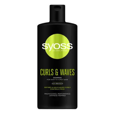 Syoss Shampoo per capelli ricci e mossi, 440 ml