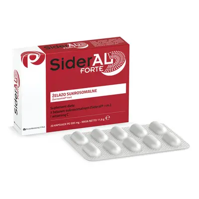 SiderAL Forte, 20 capsule