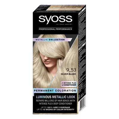 Syoss Color Colore permanente per capelli 9-53 Argento brillante, 1 pz