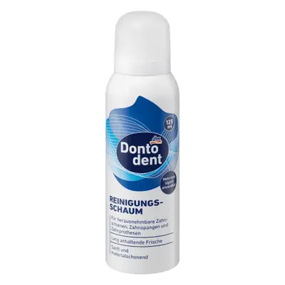 Dontodent Schiuma detergente per protesi, 125 ml