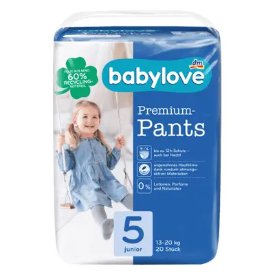 Pannolini Babylove Panty taglia 5, 20 pz